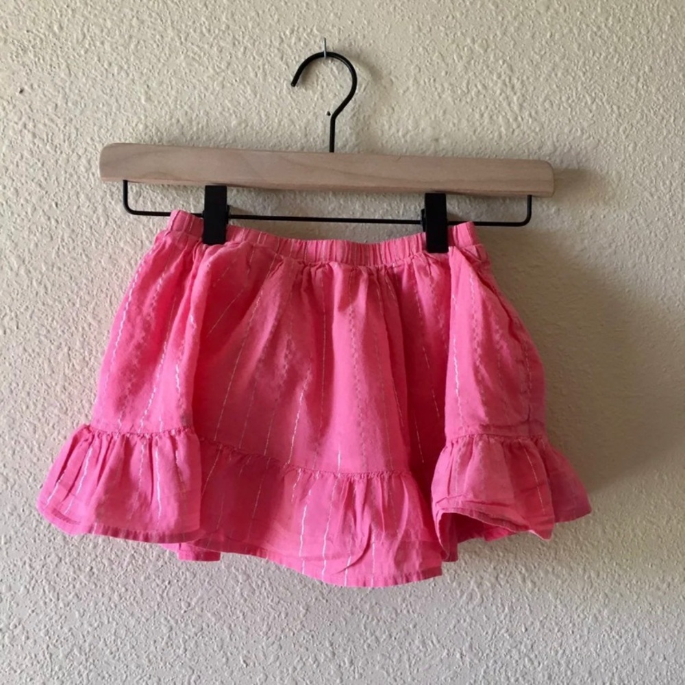 ❤️Gymboree Toddler Girl 5T Pink Ruffle Skirt